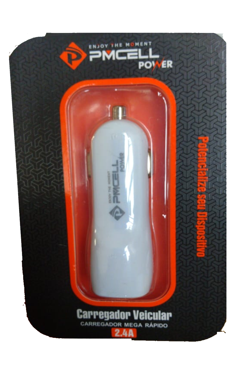  - Carregador de carro    Cod. CARREGADOR VEICULAR PMCELL CV-22